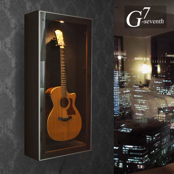 壁掛けディスプレイ ギター収納ラック [ ジー・セブンス]